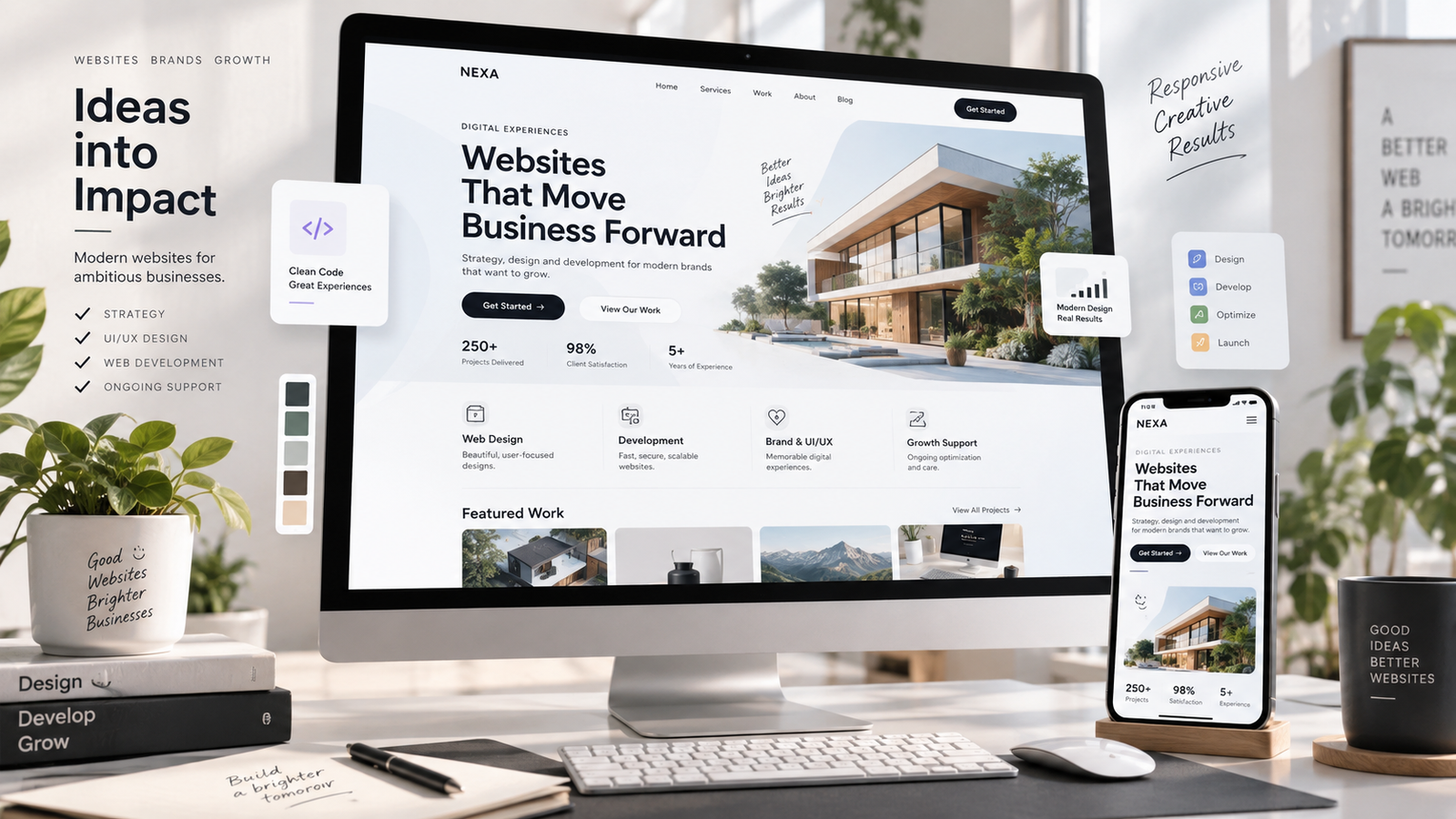 Professional website design